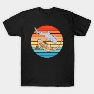 Zebra Shark and Whitetip Reef Shark T-Shirt